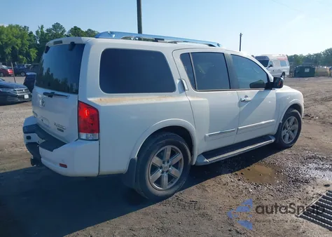 2010 Nissan Armada Platinum z USA, uszkodzony, nr VIN 5N1BA0NF1AN601503
